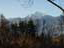 POLLYANNA(母屋)のテラスから観た1月の甲斐駒ヶ岳。